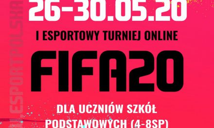 TURNIEJ FIFA20 ONLINE DLA UCZNIÓW